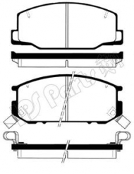 Комплект тормозных колодок IPS Parts IBD-1231