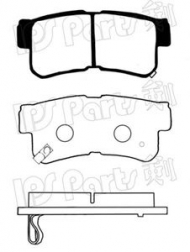 Комплект тормозных колодок IPS Parts IBR-1H04