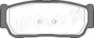 Комплект тормозных колодок IPS Parts IBR-1S01
