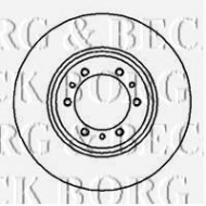 Тормозной диск BORG & BECK BBD4086