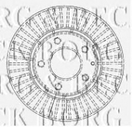 Тормозной диск BORG & BECK BBD4483