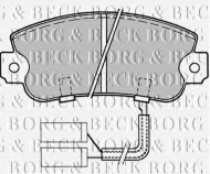 Комплект тормозных колодок BORG & BECK BBP1023