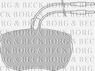 Комплект тормозных колодок BORG & BECK BBP1024