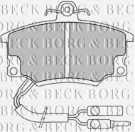 Комплект тормозных колодок BORG & BECK BBP1037
