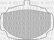 Комплект тормозных колодок BORG & BECK BBP1038