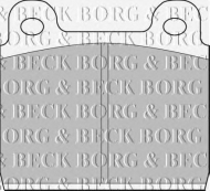 Комплект тормозных колодок BORG & BECK BBP1041