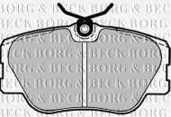 Комплект тормозных колодок BORG & BECK BBP1042