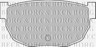 Комплект тормозных колодок BORG & BECK BBP1046