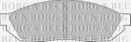 Комплект тормозных колодок BORG & BECK BBP1071