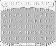Комплект тормозных колодок BORG & BECK BBP1072