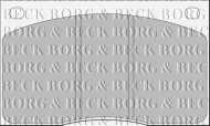 Комплект тормозных колодок BORG & BECK BBP1074