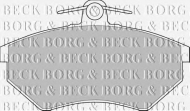 Комплект тормозных колодок BORG & BECK BBP1076