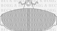 Комплект тормозных колодок BORG & BECK BBP1079