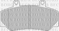 Комплект тормозных колодок BORG & BECK BBP1087