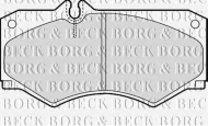 Комплект тормозных колодок BORG & BECK BBP1089