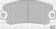 Комплект тормозных колодок BORG & BECK BBP1094