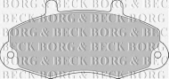 Комплект тормозных колодок BORG & BECK BBP1107