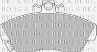 Комплект тормозных колодок BORG & BECK BBP1109