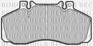 Комплект тормозных колодок BORG & BECK BBP1121