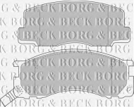 Комплект тормозных колодок BORG & BECK BBP1131