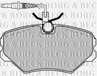 Комплект тормозных колодок BORG & BECK BBP1137