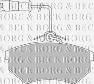 Комплект тормозных колодок BORG & BECK BBP1146