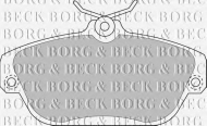 Комплект тормозных колодок BORG & BECK BBP1157