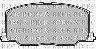Комплект тормозных колодок BORG & BECK BBP1168