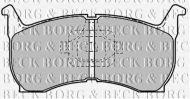 Комплект тормозных колодок BORG & BECK BBP1185