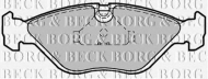 Комплект тормозных колодок BORG & BECK BBP1186