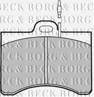 Комплект тормозных колодок BORG & BECK BBP1201