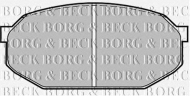 Комплект тормозных колодок BORG & BECK BBP1205