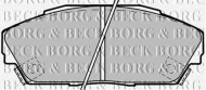 Комплект тормозных колодок BORG & BECK BBP1217