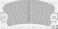 Комплект тормозных колодок BORG & BECK BBP1233