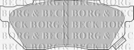 Комплект тормозных колодок BORG & BECK BBP1236