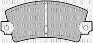 Комплект тормозных колодок BORG & BECK BBP1247