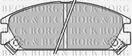 Комплект тормозных колодок BORG & BECK BBP1249