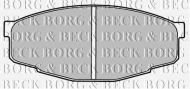 Комплект тормозных колодок BORG & BECK BBP1285