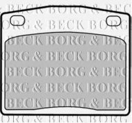 Комплект тормозных колодок BORG & BECK BBP1287