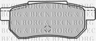 Комплект тормозных колодок BORG & BECK BBP1301