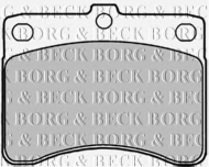 Комплект тормозных колодок BORG & BECK BBP1303