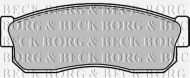 Комплект тормозных колодок BORG & BECK BBP1312