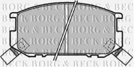 Комплект тормозных колодок BORG & BECK BBP1318