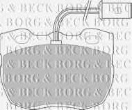 Комплект тормозных колодок BORG & BECK BBP1327