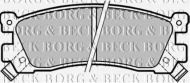 Комплект тормозных колодок BORG & BECK BBP1328