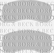 Комплект тормозных колодок BORG & BECK BBP1336