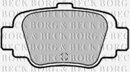 Комплект тормозных колодок BORG & BECK BBP1339