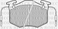 Комплект тормозных колодок BORG & BECK BBP1370