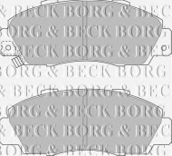 Комплект тормозных колодок BORG & BECK BBP1389