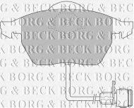 Комплект тормозных колодок BORG & BECK BBP1392